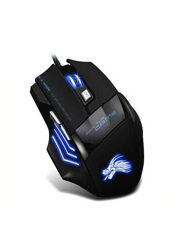 Mouse Gamer RGB 5500DPI USB 7 Botones TOP GAME