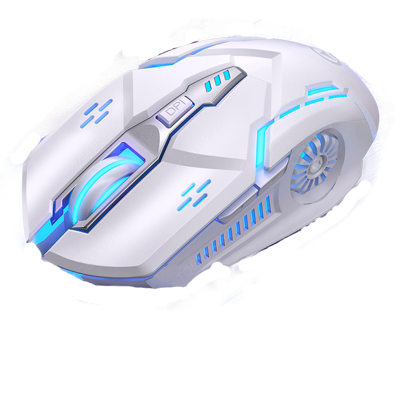 Mouse G5 e-Sports Gamer Retroiluminado Óptico Blanco