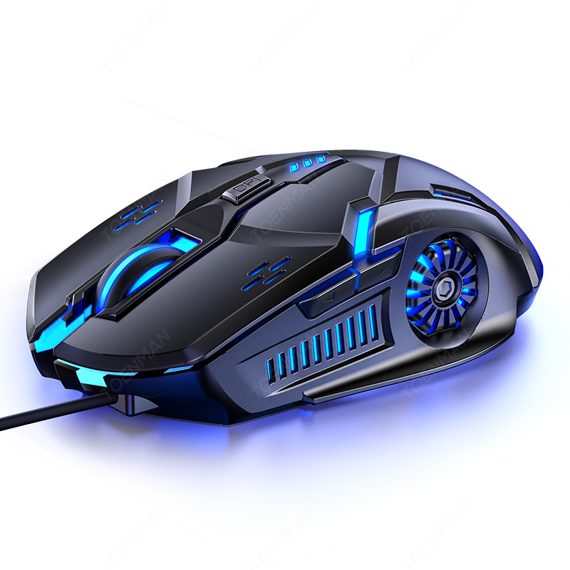 Mouse Gamer G5 e-Sports Retroiluminado Óptico Negro