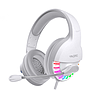 Auriculares Gamer Retroiluminados Q2 Blancos